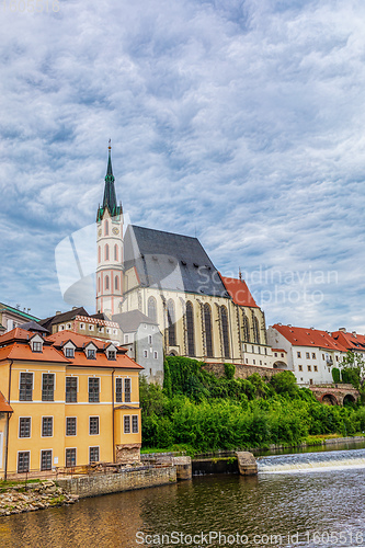 Image of St. Vitus Church in Cesky Krumlov.