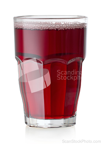 Image of glass of red juice