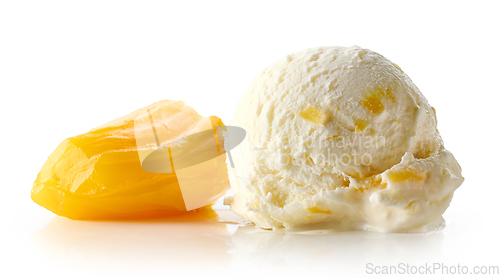 Image of jackfruit ice cream