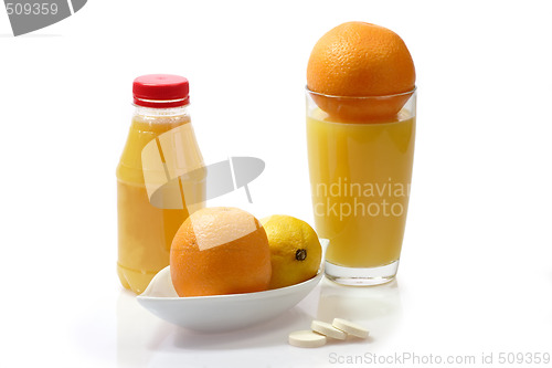 Image of Healthy Orange and lemon