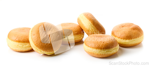 Image of freshly baked jelly donuts