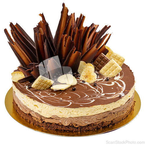 Image of Layered chocolate cake