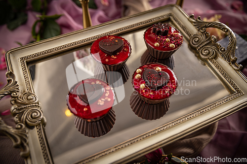 Image of Fancy chocolate praline