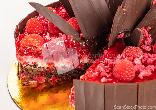 Image of Delicious chocolate cake