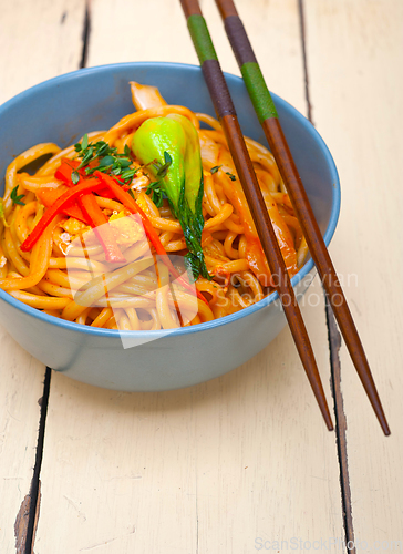 Image of hand pulled ramen noodles