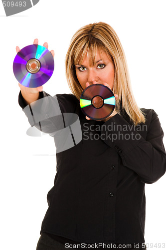 Image of beautiful young woman 