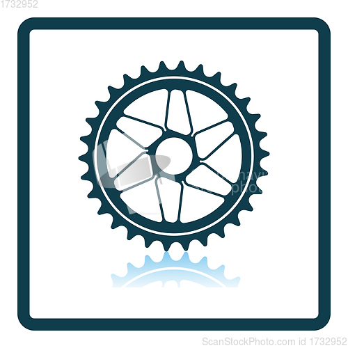 Image of Bike Gear Star Icon