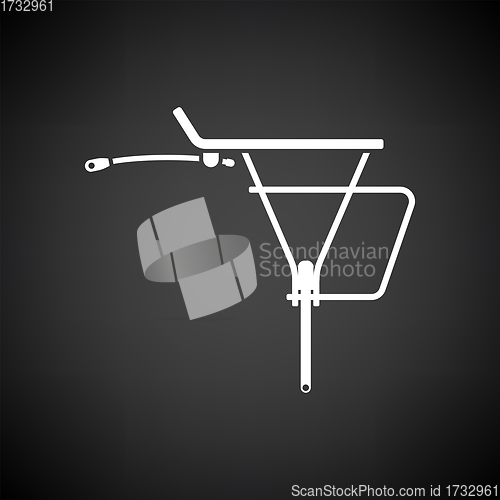 Image of Bike Luggage Carrier Icon