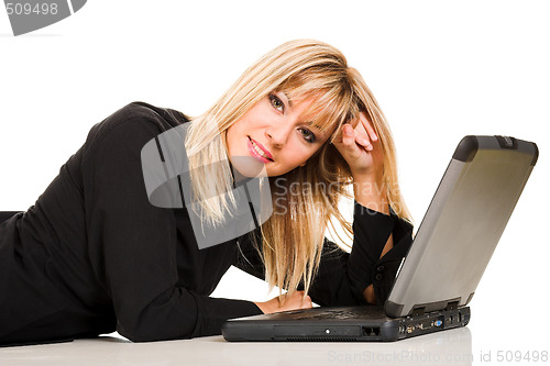 Image of A student with notebook