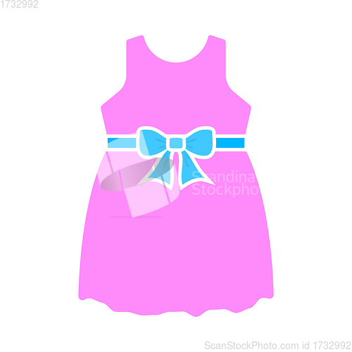 Image of Baby Girl Dress Icon
