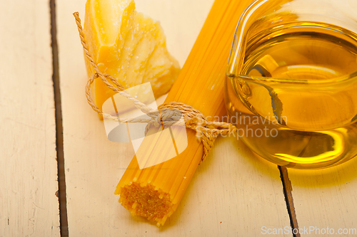 Image of Italian pasta basic food ingredients