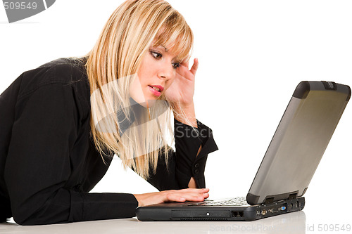 Image of A student with notebook