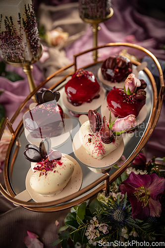 Image of Modern mousse cakes