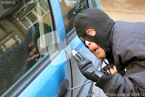 Image of car burglary