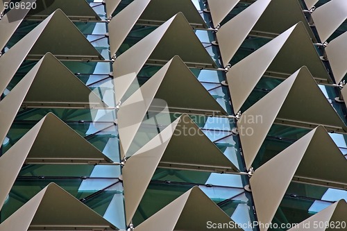 Image of Detail of the Esplanade - Theatres on the Bay