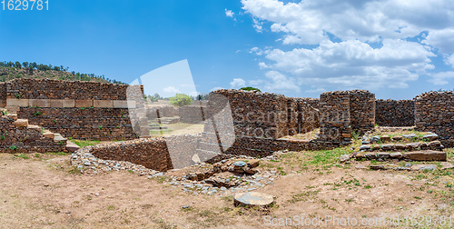 Image of Ruins of Aksum (Axum) civilization, Ethiopia.