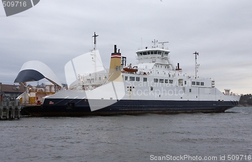 Image of Norwegian Coastal ferry.