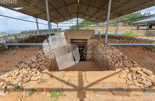 Image of Tombs of Kings Kaleb & Gebre Meskel, Aksum Ethiopia