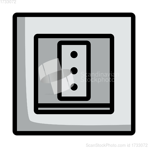 Image of Italy Electrical Socket Icon