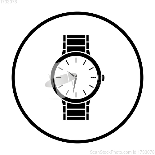 Image of Business Woman Watch Icon