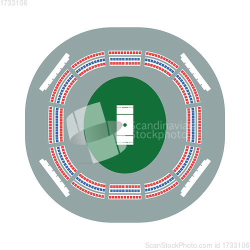 Image of Cricket Stadium Icon