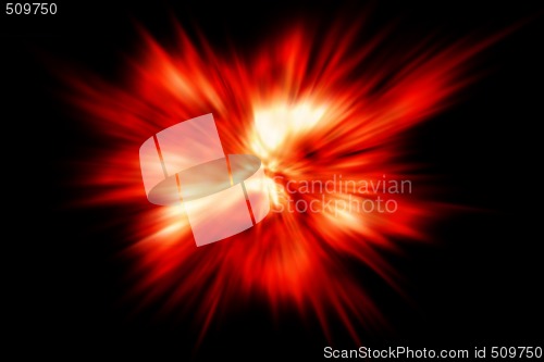 Image of abstract explosion background