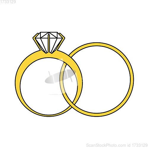 Image of Wedding Rings Icon