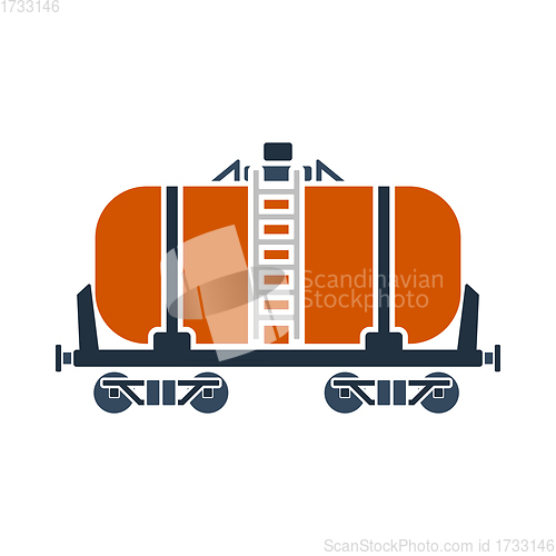 Image of Oil Railway Tank Icon
