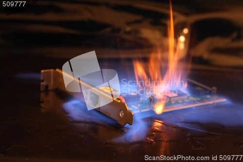 Image of ethernet in the fire