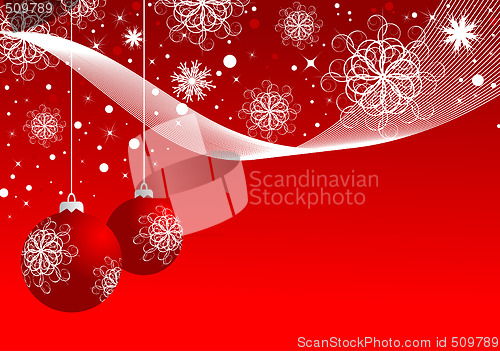 Image of Abstract Christmas background