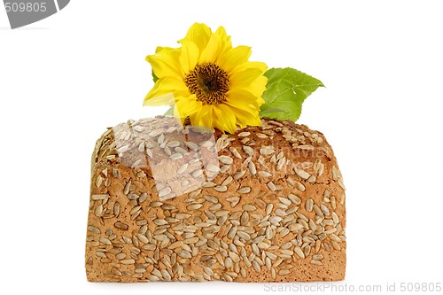 Image of Healthy bread with sunflower