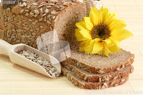 Image of Multi-Grain-Bread and Sunflower Seeds