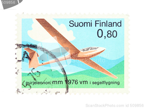 Image of Stamp with aviation theme