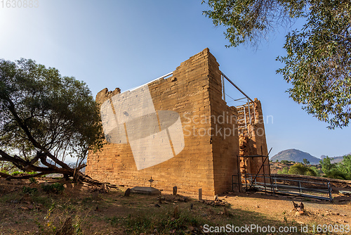 Image of Ruins of the Yeha temple in Yeha, Ethiopia, Africa