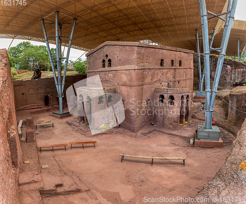 Image of House of the Cross church, Lalibela, Ethiopia, Africa