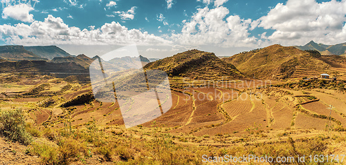 Image of Ethiopian landscape, Ethiopia, Africa wilderness