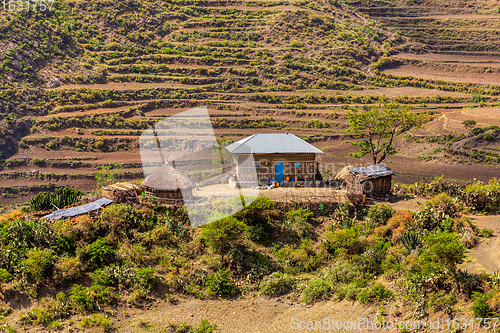 Image of Ethiopian landscape, Ethiopia, Africa wilderness