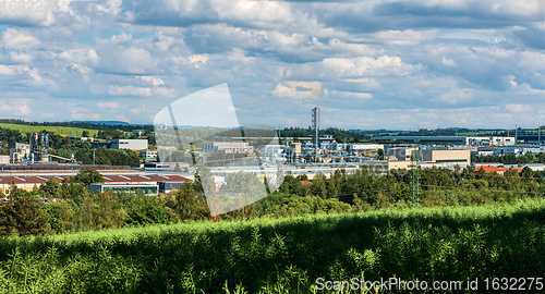 Image of Industrial zone. Jihlava Czech Republic.