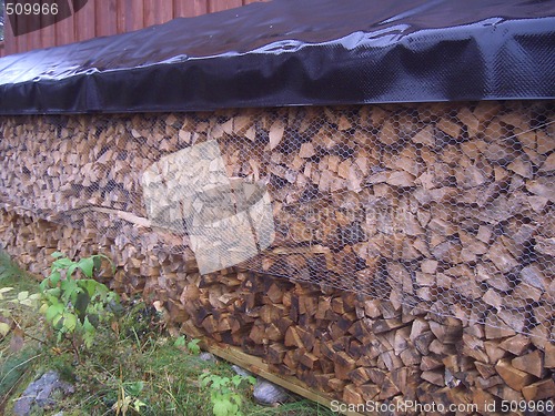 Image of Stacked firewood