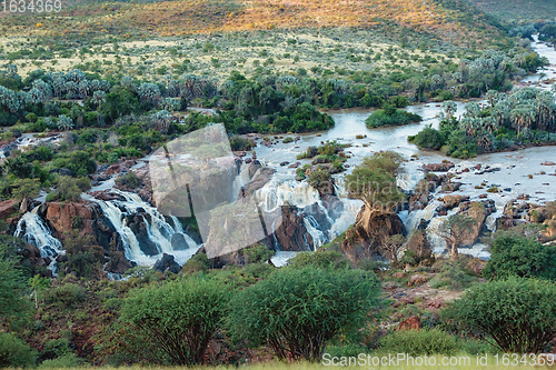 Image of Epupa Falls on the Kunene River in Namibia