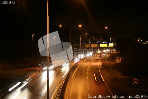 Image of Night traffic