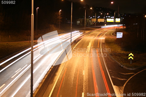 Image of Night traffic