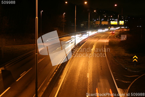 Image of Highway in the evening