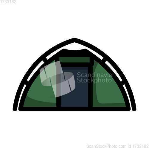 Image of Icon Of Touristic Tent