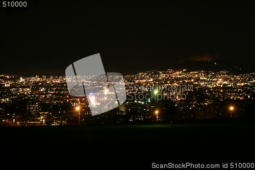 Image of Oslo at night