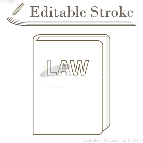 Image of Law Book Icon