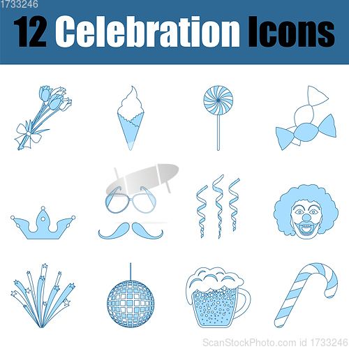 Image of Celebration Icon Set