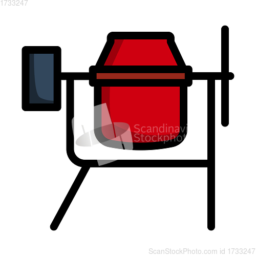 Image of Icon Of Concrete Mixer