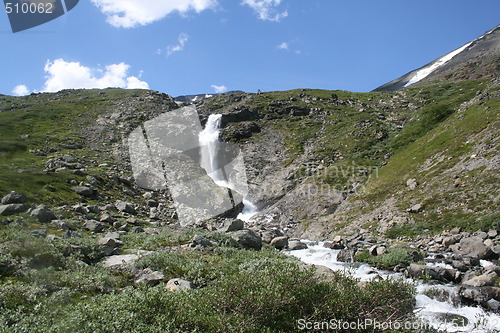 Image of Waterfall in Jotunheimen