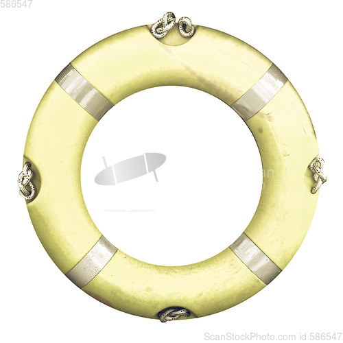 Image of Vintage looking Lifebuoy